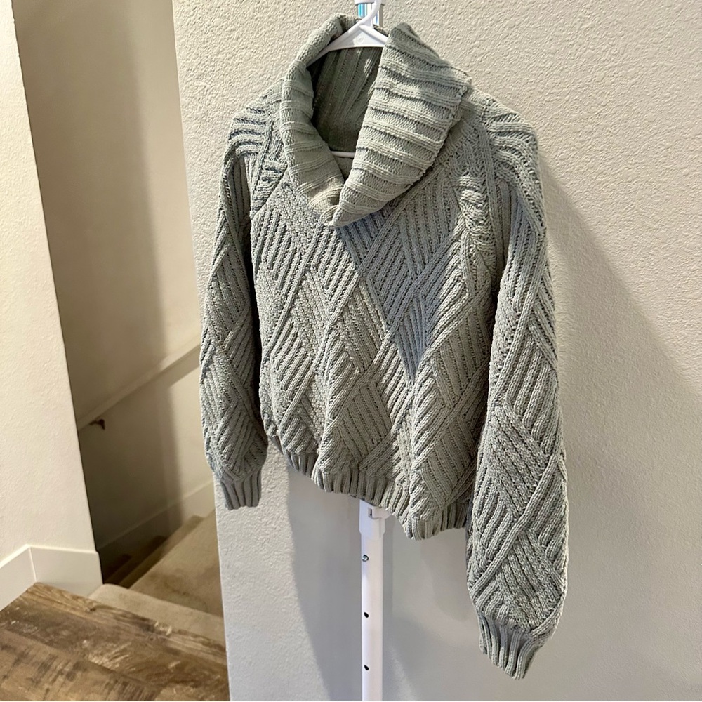 SINCERELY JULES Women’s Sweater Top Pullover in Duck Egg Blue